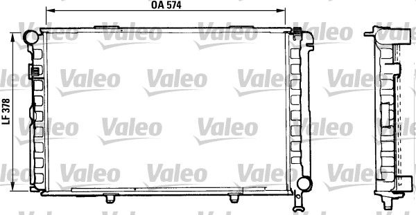 VALEO Radiators, Motora dzesēšanas sistēma 883876