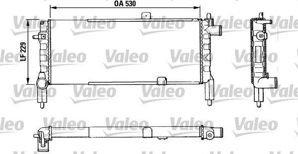 VALEO Radiators, Motora dzesēšanas sistēma 883920