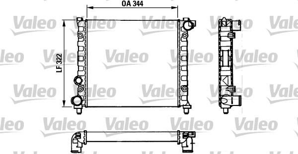 VALEO Radiators, Motora dzesēšanas sistēma 883921