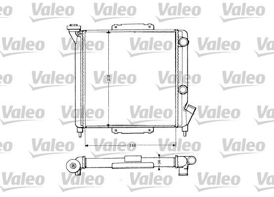 VALEO Radiators, Motora dzesēšanas sistēma 883959
