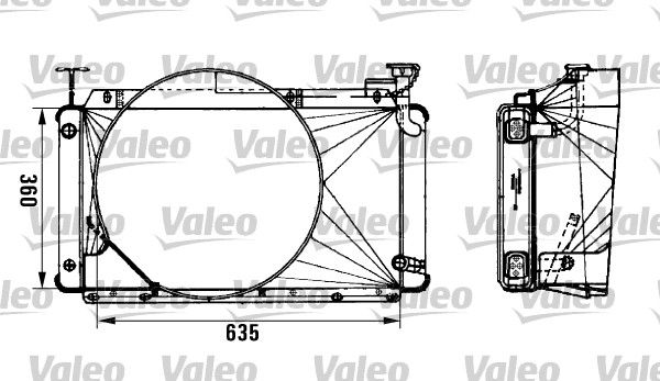 VALEO Radiators, Motora dzesēšanas sistēma 962495