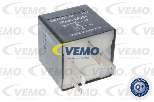 VEMO Реле, продольный наклон шкворня вентилятора V15-71-0019