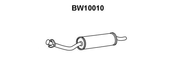 VENEPORTE Izplūdes gāzu trokšņa slāpētājs (pēdējais) BW10010