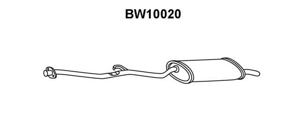 VENEPORTE Глушитель выхлопных газов конечный BW10020