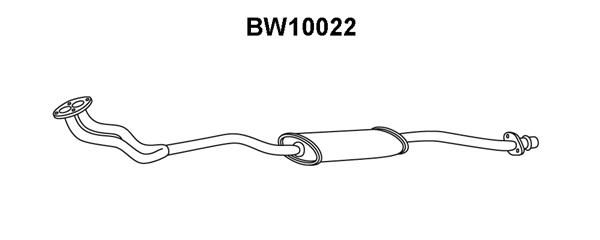 VENEPORTE Предглушитель выхлопных газов BW10022