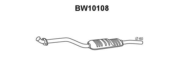 VENEPORTE Предглушитель выхлопных газов BW10108