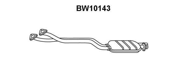 VENEPORTE Izplūdes gāzu priekšslāpētājs BW10143