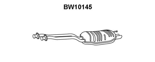 VENEPORTE Глушитель выхлопных газов конечный BW10145