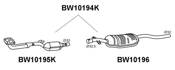 VENEPORTE Катализатор BW10194K