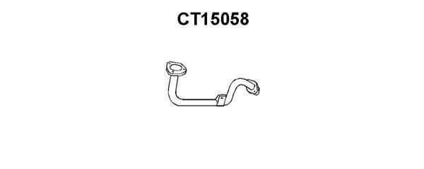 VENEPORTE Труба выхлопного газа CT15058