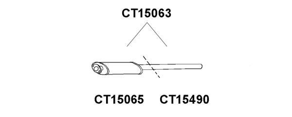 VENEPORTE Izplūdes gāzu priekšslāpētājs CT15063