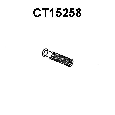 VENEPORTE Gofrēta caurule, Izplūdes sistēma CT15258