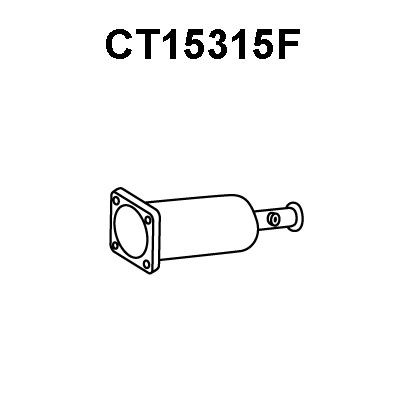 VENEPORTE Сажевый / частичный фильтр, система выхлопа ОГ CT15315F