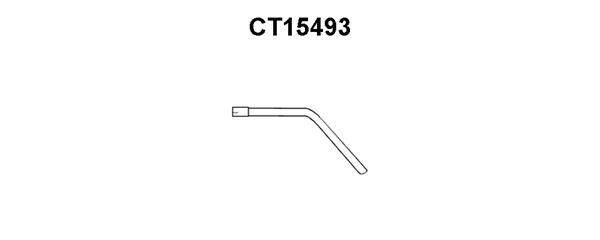 VENEPORTE Труба выхлопного газа CT15493