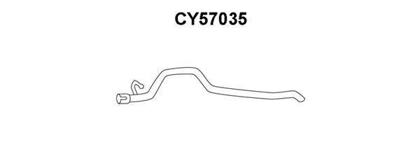 VENEPORTE Труба выхлопного газа CY57035