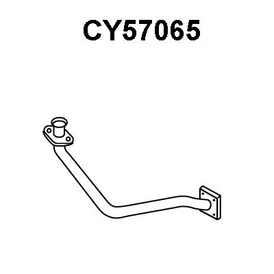 VENEPORTE Izplūdes caurule CY57065