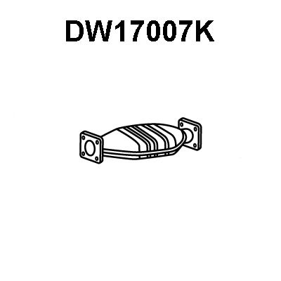 VENEPORTE Katalizators DW17007K