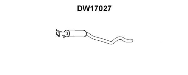 VENEPORTE Предглушитель выхлопных газов DW17027