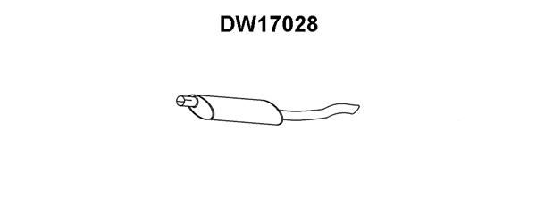 VENEPORTE Глушитель выхлопных газов конечный DW17028