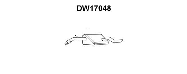VENEPORTE Izplūdes gāzu trokšņa slāpētājs (pēdējais) DW17048
