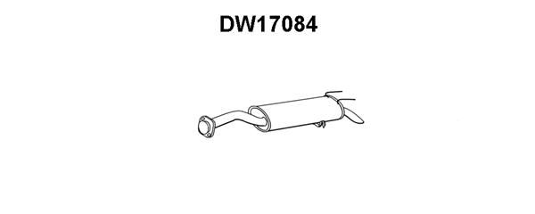 VENEPORTE Глушитель выхлопных газов конечный DW17084