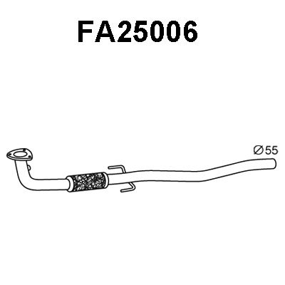 VENEPORTE Izplūdes caurule FA25006