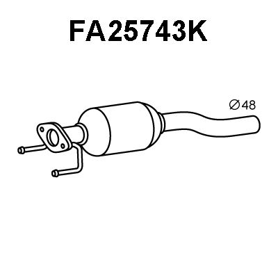 VENEPORTE Katalizators FA25743K