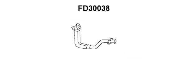 VENEPORTE Труба выхлопного газа FD30038