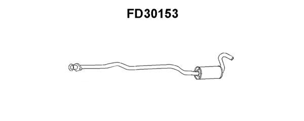 VENEPORTE Izplūdes gāzu priekšslāpētājs FD30153