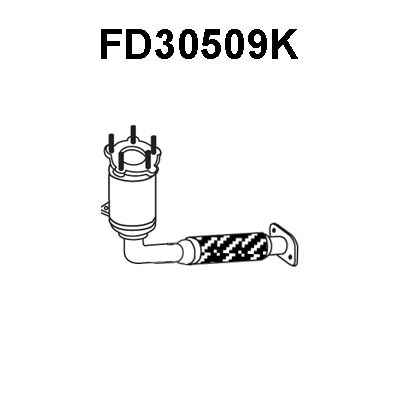 VENEPORTE Katalizators FD30509K