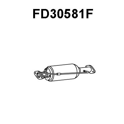 VENEPORTE Сажевый / частичный фильтр, система выхлопа ОГ FD30581F