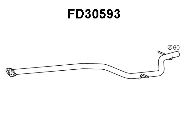 VENEPORTE Izplūdes caurule FD30593