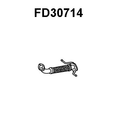 VENEPORTE Izplūdes caurule FD30714