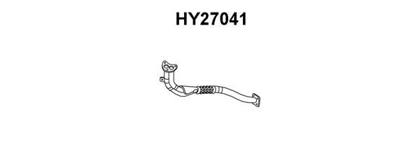 VENEPORTE Труба выхлопного газа HY27041