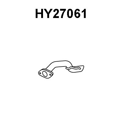VENEPORTE Izplūdes caurule HY27061