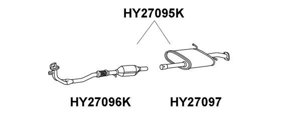 VENEPORTE Katalizators HY27096K