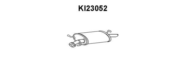 VENEPORTE Глушитель выхлопных газов конечный KI23052