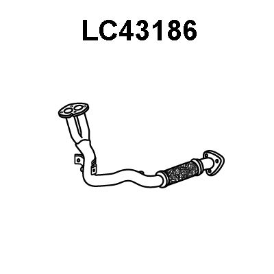 VENEPORTE Izplūdes caurule LC43186