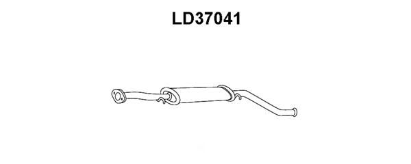 VENEPORTE Izplūdes gāzu priekšslāpētājs LD37041