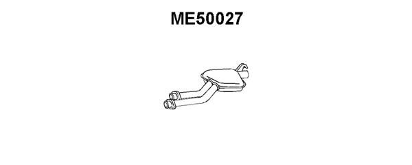 VENEPORTE Vidējais izpl. gāzu trokšņa slāpētājs ME50027