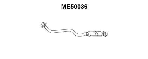 VENEPORTE Предглушитель выхлопных газов ME50036