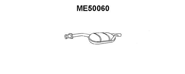 VENEPORTE Vidējais izpl. gāzu trokšņa slāpētājs ME50060