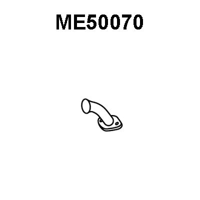 VENEPORTE Труба выхлопного газа ME50070