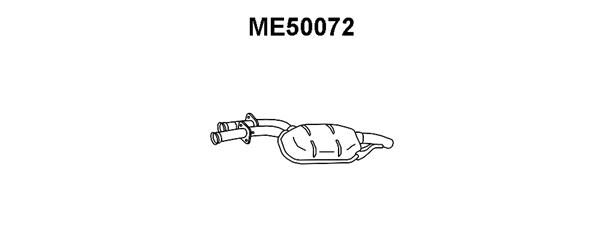 VENEPORTE Средний глушитель выхлопных газов ME50072