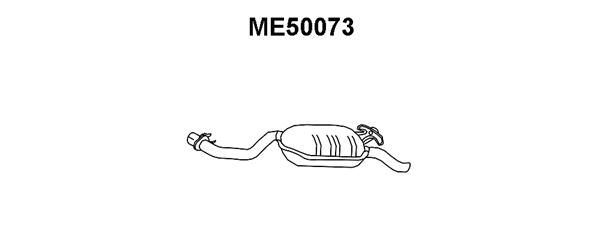 VENEPORTE Izplūdes gāzu trokšņa slāpētājs (pēdējais) ME50073