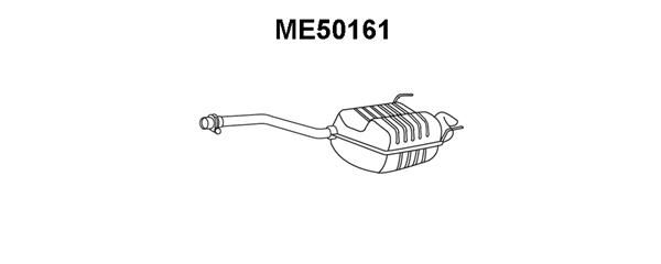 VENEPORTE Глушитель выхлопных газов конечный ME50161