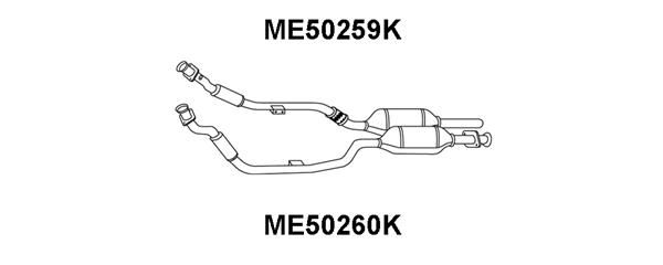 VENEPORTE Katalizators ME50260K