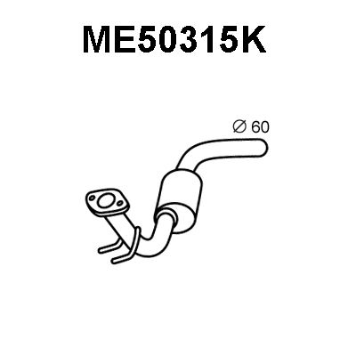 VENEPORTE Катализатор ME50315K