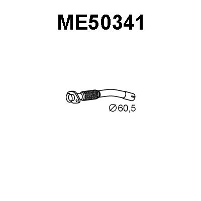 VENEPORTE Ремонтная трубка, катализатор ME50341
