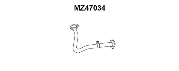 VENEPORTE Труба выхлопного газа MZ47034